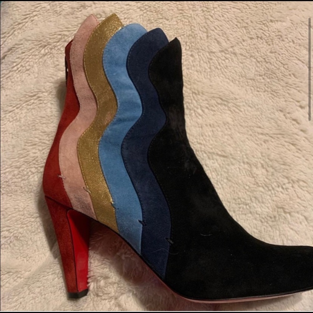 SOLD Authentic Christian Louboutin booties - Picture 3 of 8